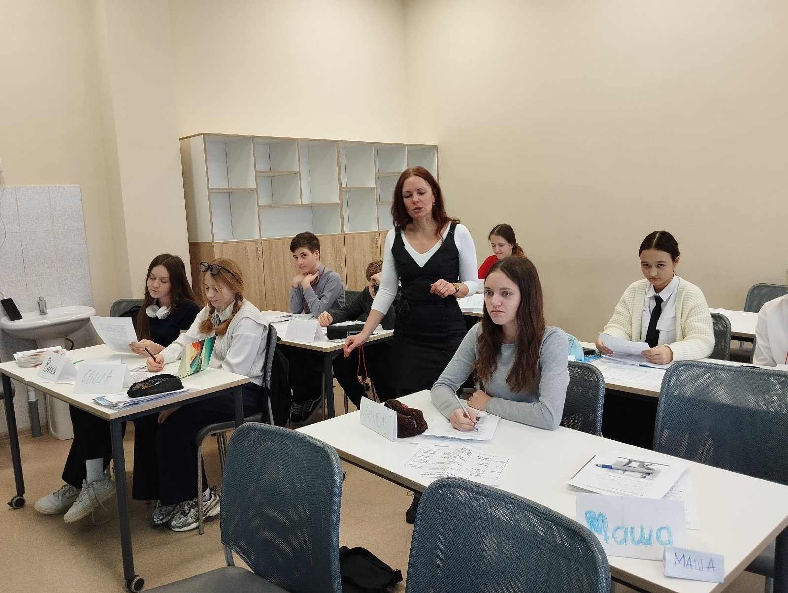 Работа преподавателей кафедры ИЯ и ПК в лингвистической образовательной смене